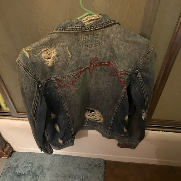 Embroidered Denim Jacket - Picture 2 of 2